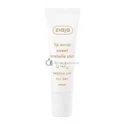 Sladká Mirabelle slivková cukrová peeling na pery