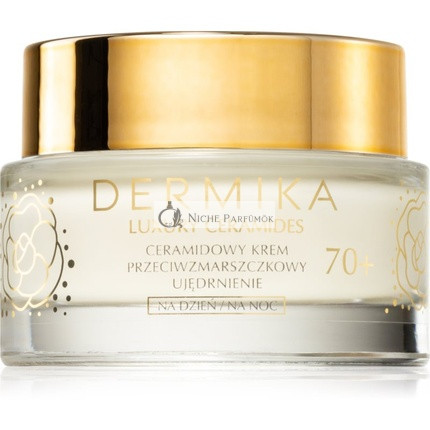 Dermika Luxus Ceramidy Krém proti vráskam 50 ml, pre vek 70+