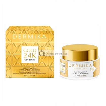 Dermical Luxusné zlato 24k Luxusný krém-elixír, 50 ml