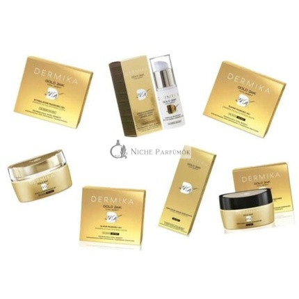 Dermika Gold 24K Celkový užitok Denné a Nočné Krémy, Očný Krém, Krémová Maska