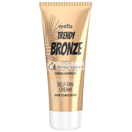 Venita Trendy Bronze Samoopaľovací Krém, 75 ml