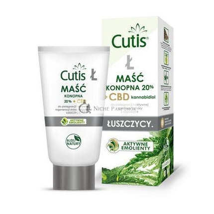 Cutis L Psoriasis konopná masť 20% Cbd 120 ml