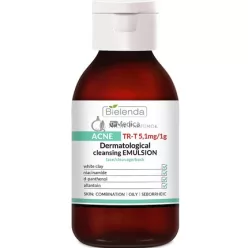   Bielenda Dr Medica Acne Dermatologická Čistiaca Emulzia na Tvár, Krk a Chrbát, 250ml