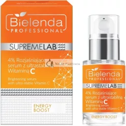   Bielenda Professional Supremelab Energy Boost Rozjasňujúce Sérum s Ultra-Stabilným Vitamínom C, 15ml