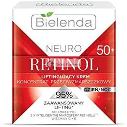 Bielenda Neuro Retinol Lifting Anti Wrinkle Krém Koncentrátum 50+ Deň Noc 50ml
