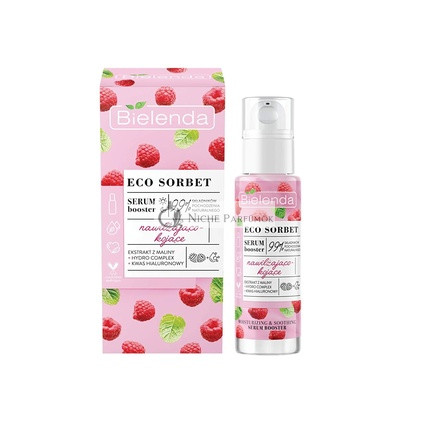 ECO SORBET Malinový Booster Sérum Hydratačné, 30ml