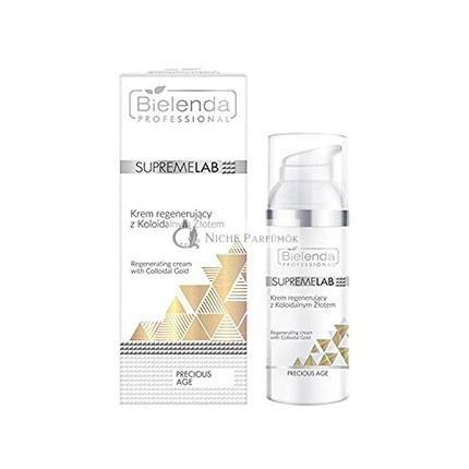 Bielenda Supremelab Regeneračný Krém s Kolóidnym Zlato, 50ml
