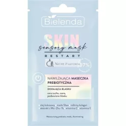   Bielenda Skin Restart Senzorová Maska Hydratačná Prebiotická Maska Pre Suchú Pokožku, 8ml