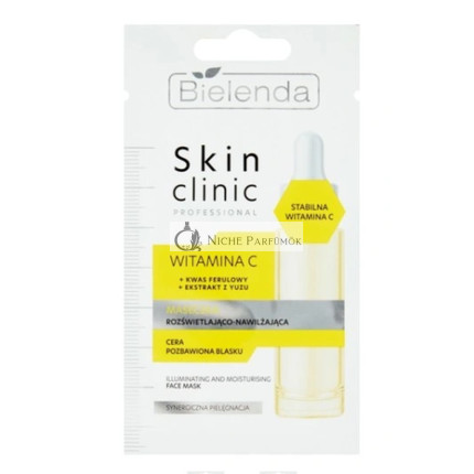 Bielenda Skin Clinic Profesionálna osvetľujúca a hydratačná maska
