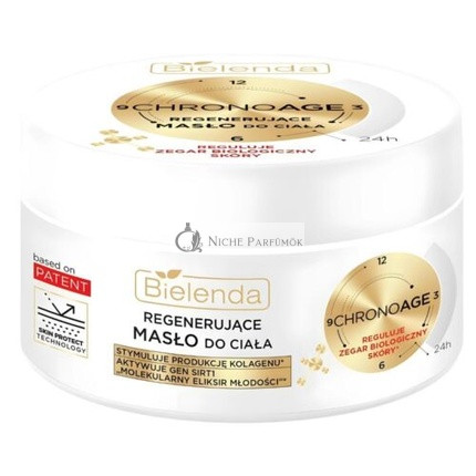 Bielenda Chrono Age 24 H Regenerujúce Telové Maslo Stimulujúce Kolagén 200ml