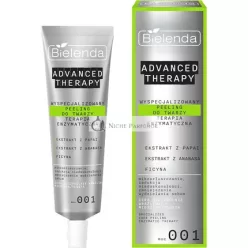   Bielenda Advanced Therapy Špecializovaný Peeling na Tvár Enzymatická Terapia 001 pre Precitlivú Mastnú a Kombinovanú Pleť, 30ml