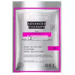   Bielenda Advanced Therapy 2v1 Čistiace Podložky Peeling a Upokojujúca Terapia