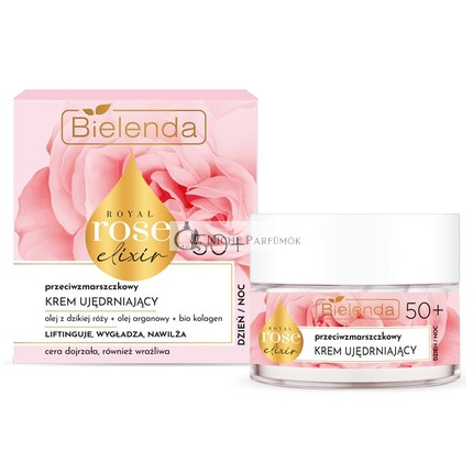 Bielenda Royal Rose Elixír Proti Vráskam Krém na Tvár na Deň a Noc, 50ml