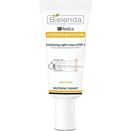 Bielenda Dr Medica Overpigmentation Krok 1 Nočný Peelingový Krém