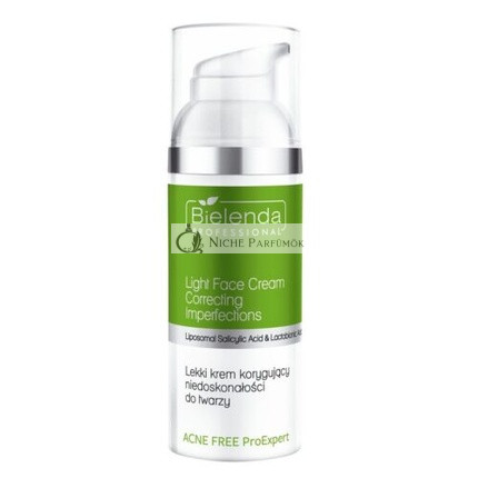 Acne Free ProExpert Svetelný Korekčný Krém na Tvár pre Imperfekcie