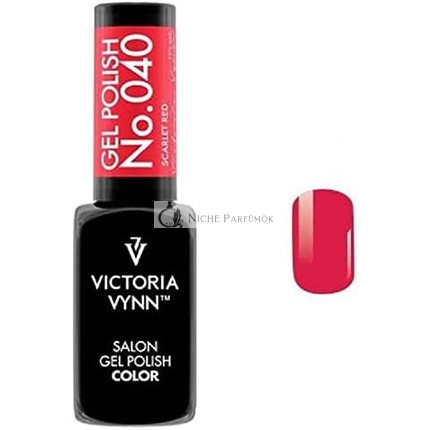 Victoria Vynn Gél Lak Č. 040 Skarletná Červená, 7.3ml