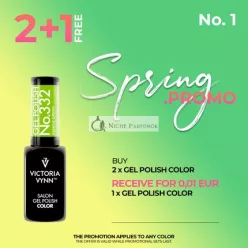   Victoria Vynn Gel Polish 8ml Hybrid UV/LED Lak, Jar Spring Promo - Kúp 2, 1 zadarmo