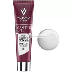   Victoria Vynn Master Gel UV LED Modelovací Akrylový Builder 60g 01 Úplne Priehľadný