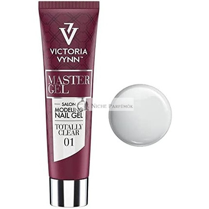 Victoria Vynn Master Gel UV LED Modelovací Akrylový Builder 60g 01 Úplne Priehľadný