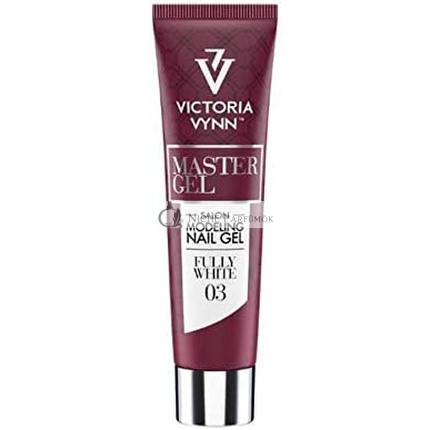 Victoria Vynn Master Gel UV LED Modelovací akrylový builder 03 Plne biely, 60g