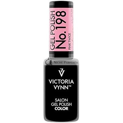 Victoria Vynn UV Led Gél Lak na Nechty Farba Pastel Hybrid Manikúra Soak Off 8ml Rúž Dvakrát 198