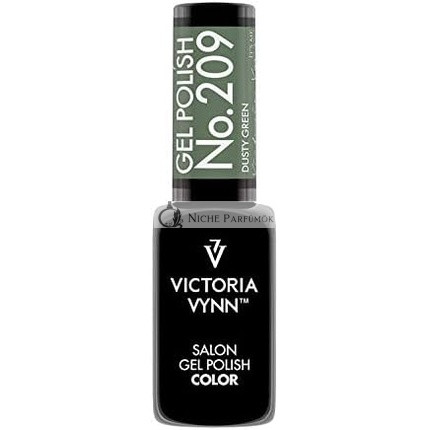 Victoria Vynn Gélový Lak č. 209 Prachovo Zelený, 10ml