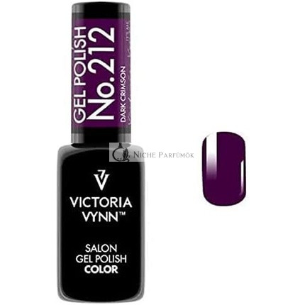 Victoria Vynn Gél Lak na nechty č. 212 Tmavočervená