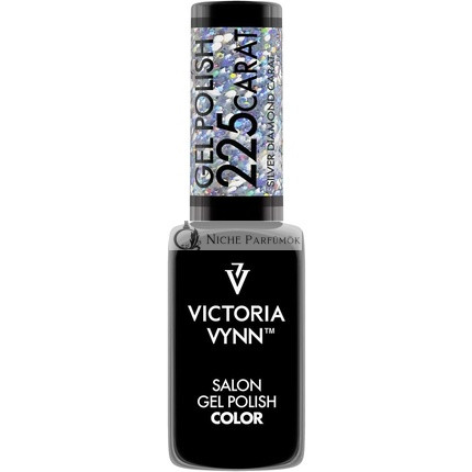 Victoria Vynn Carat Collection UV LED Gélový Lak Hybridná Manikúra Soak Off 225 Strieborný