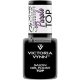 Victoria Vynn Top Shimmer No Wipe UV LED Gél Lak na Nechty 8ml Fialový