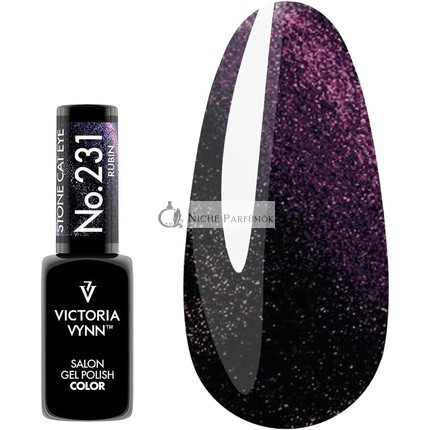 Victoria Vynn Gél Lak č. 231 Stone Cat Eye Rubin, 10ml