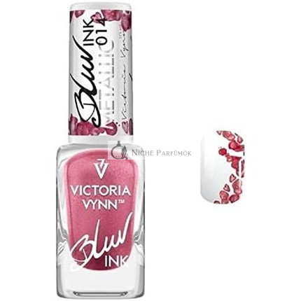 Victoria Vynn Nové Vodové Rozmazanie Atrament Metalická Mramorová Pigmentácia na Nechty 10ml 014