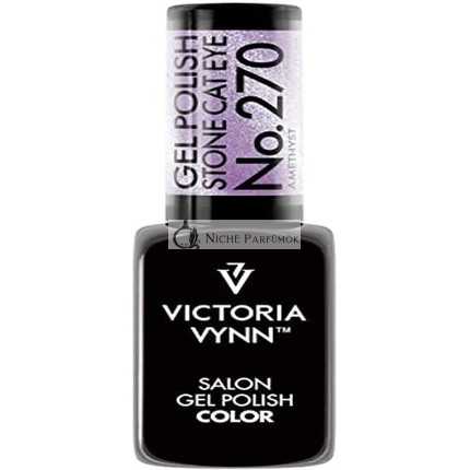 Victoria Vynn Gél Lak Kameň Mačka Oko č. 270 Amethyst