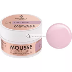   Victoria Vynn Mousse Sculpture Gel 50ml Thixotropný gél Berry Blush 04, 50ml