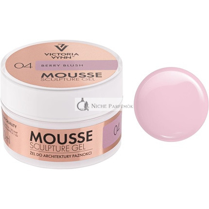 Victoria Vynn Mousse Sculpture Gel 50ml Thixotropný gél Berry Blush 04, 50ml