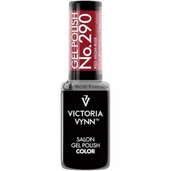   Victoria Vynn Gél Lak Farba 290 Červený Vyšší Ráz UV/LED Soak Off 8ml
