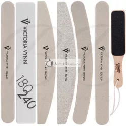   VICTORIA VYNN Pilník na nechty UV Led Gél Lak Hybridná Manikúra Akryly 80 100 180