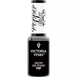   Victoria Vynn Gél Lak Top Matt Pepper No Wipe UV Led Gél Lak Top 8ml Čierny
