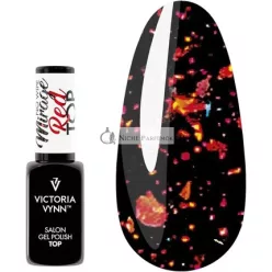   Victoria Vynn Gel Lak Top Červená Mirage No Wipe UV LED Gel Lak Top 8ml