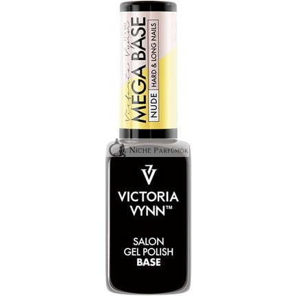 Victoria Vynn Mega Base NUDE Pevné a Dlhé Nechty UV Led Hybridný Gélový Lak 8ml Broskyňa