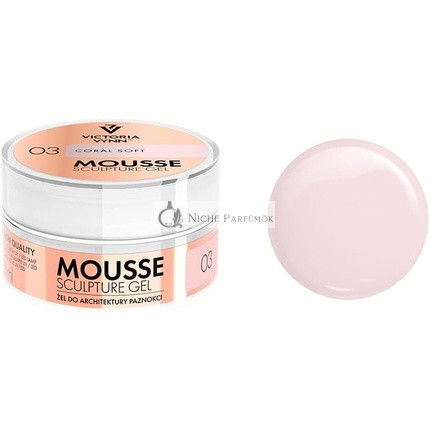 Victoria Vynn Thixotropné Mousse Štrukturálne Gél na Nechty 15ml 03 Korálová Mäkká