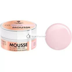   Victoria Vynn Thixotropné Mousse Gél na Modelovanie Nechtov 15ml Predlžovanie 05 Baby Pink