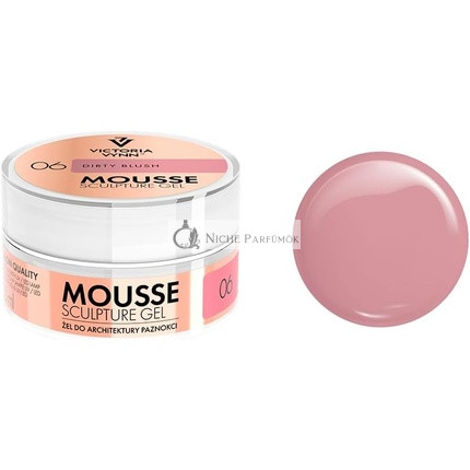 Victoria Vynn Thixotropné Mousse Gél na modelovanie 15ml Na nechty Rozšírenie 06 Dirty Blush