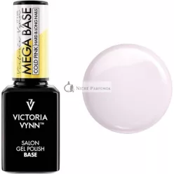   Victoria Vynn Mega Base Hard & Long Nails UV Led Hybrid Gel Lak na Nechty Studená Ružová, 15ml