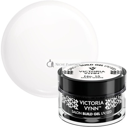 Victoria Vynn Build Gel UV/LED Gél Stavebný Rozšírenie č. 15 Mliečne Biele, 50ml