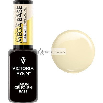 Victoria Vynn Mega Base Lemon Hard Dlhé Nechty UV LED Hybrid Gél Lak 8ml