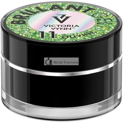 Victoria Vynn Brilliant Gél Lak na Nechty Dekorácia Glitter Sparkle UV LED 5g Olivín