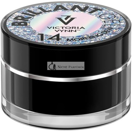 Victoria Vynn Brilliant Gel Polish Nail Art Dekorácia Glitter Sparkle UV LED - Ranní Rosa
