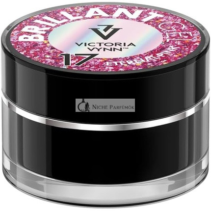 Victoria Vynn Brilliant Gel Polish Dekorácia na Nechty Glitter Sparkle UV LED 5g - Večný Ružový