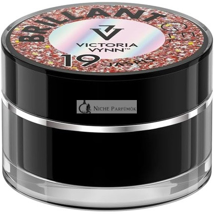 Victoria Vynn Brilliant Gel Lak na Nechty Dekorácia Umenie Lesk Sparkle UV LED, 5g - 19 Jasper