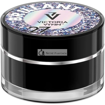 Victoria Vynn Brilliant Gel Polish Dekorácia na Nechty Glitter Sparkle UV LED, 5g, 27 Amethyst